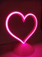 Kalp LED Masaüstü Lamba