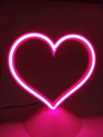 Kalp LED Masaüstü Lamba - Görsel 3