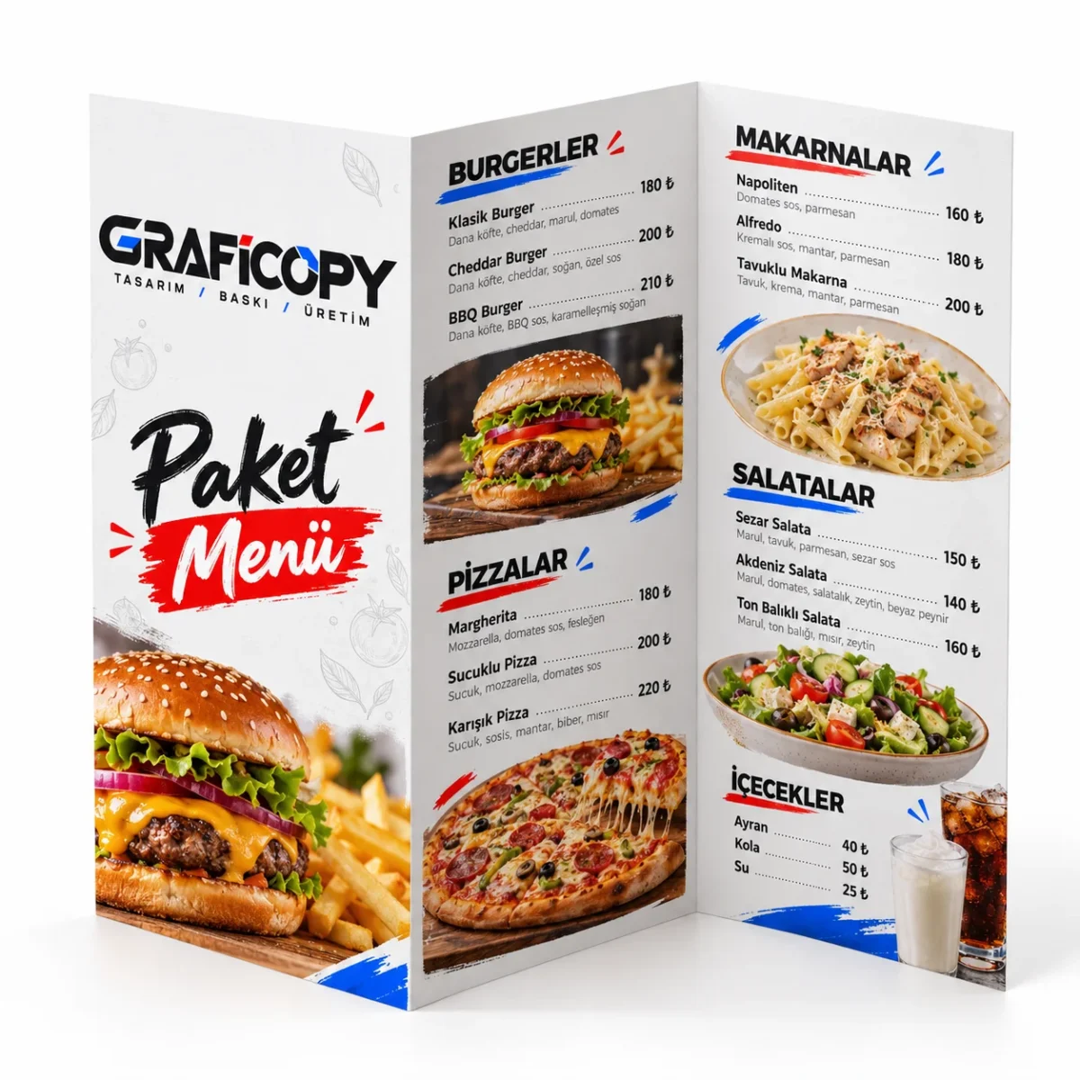 Restoran, Kafe ve Paket Servis Menüleri - Görsel 4