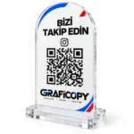 Sosyal Medya QR Standı - Görsel 2