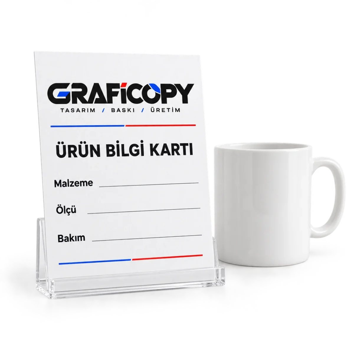 Ürün Bilgi Kartı ve Karton Etiket - Görsel 2