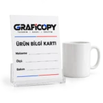 Ürün Bilgi Kartı ve Karton Etiket - Görsel 2