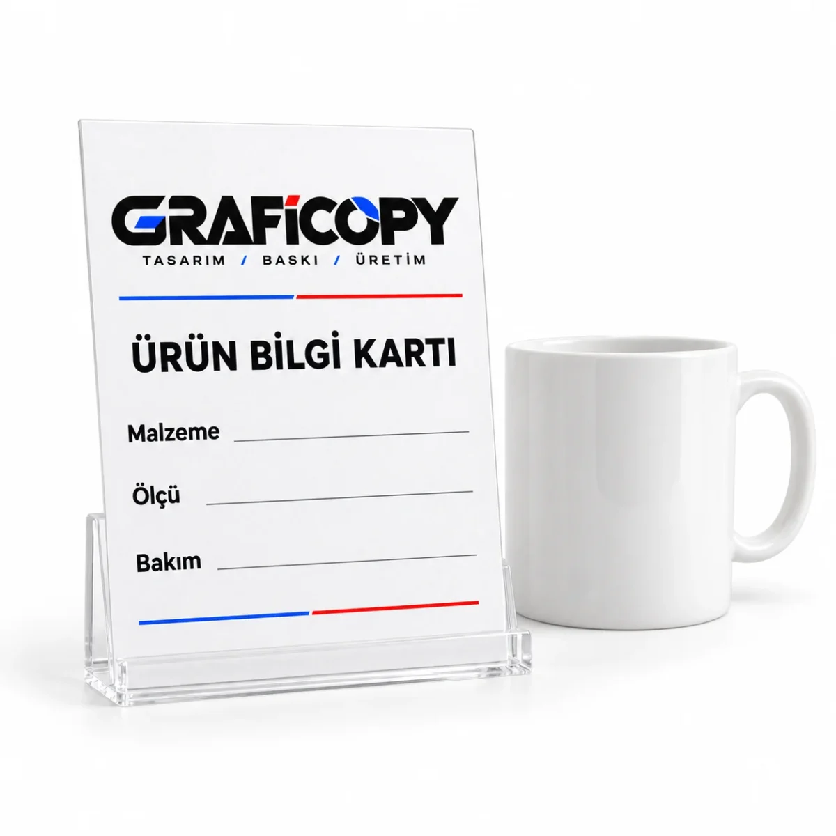 Ürün Bilgi Kartı ve Karton Etiket - Görsel 3