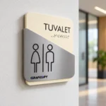 VİRA Katmanlı WC Kapı Tabelası