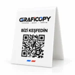 PRİZMA QR Menü ve Sosyal Medya Standı - Görsel 2