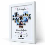 ANI BESTESİ Kalp Kolajlı Fotoğraf Çerçevesi - Görsel 2