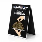 SERVİS A Tipi QR Menü Standı - Görsel 2